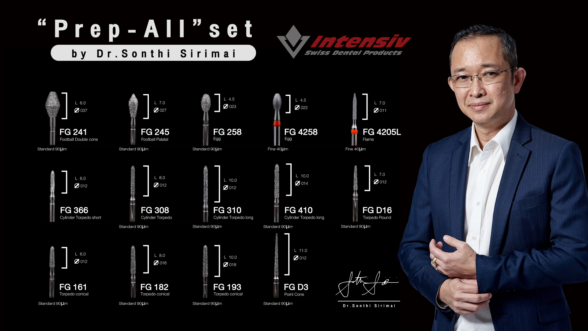 PrepAll Set By Dr.Sonthi Sirimai Bangkok Dental Supply